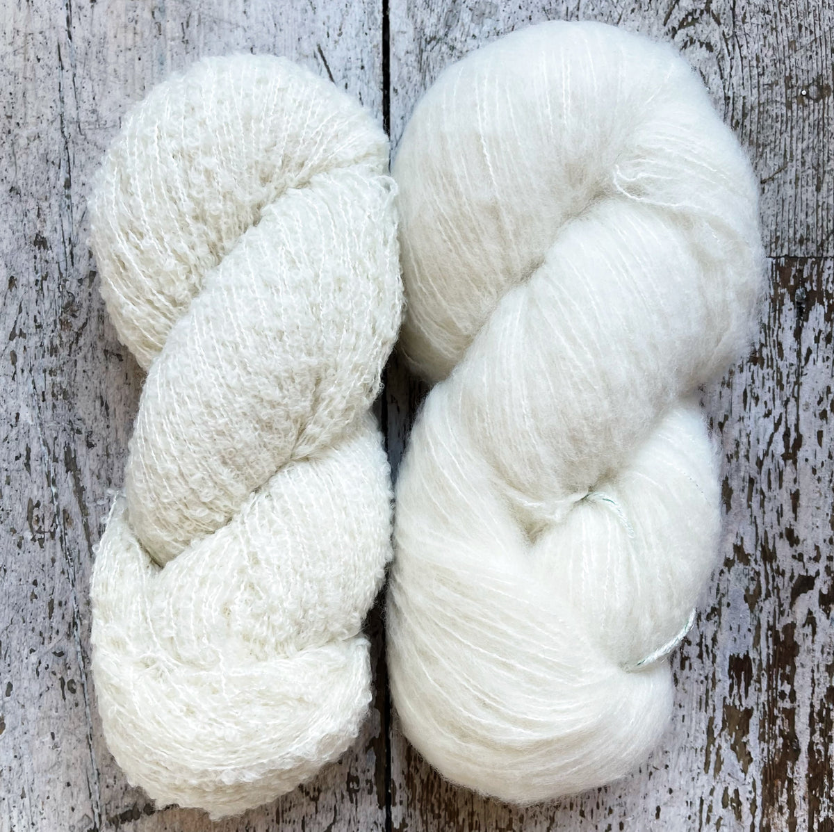 Ashford Bouclé Merino - Undyed Undyed