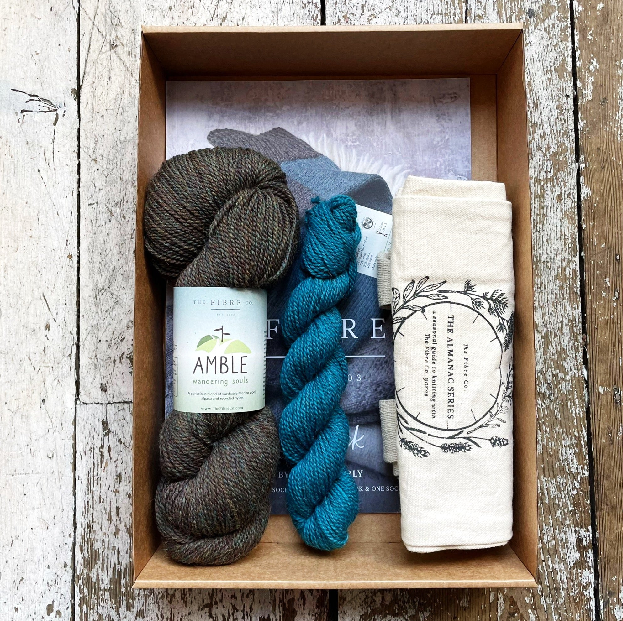 One Sock Knitting Kit - Essential The Fibre Co