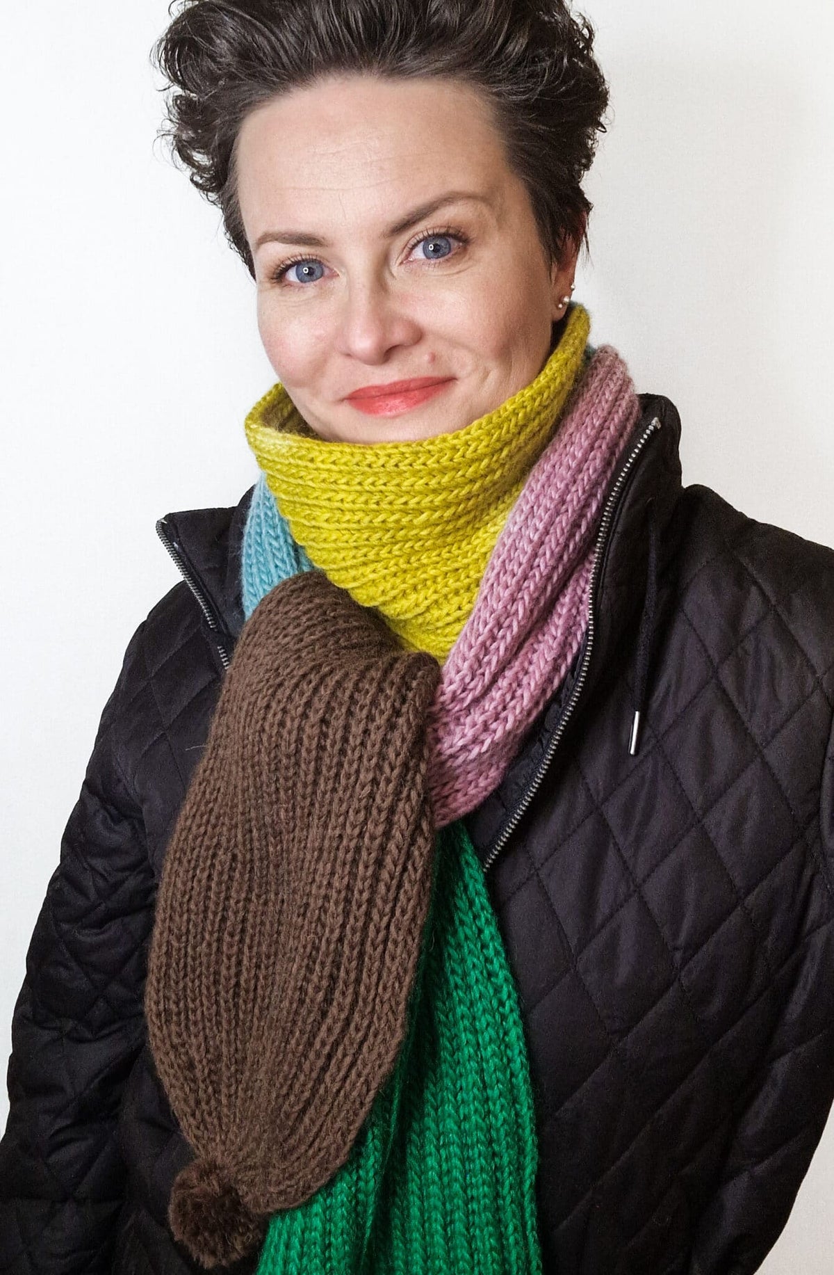 Kaktus Scarf Pattern KAOS Yarn