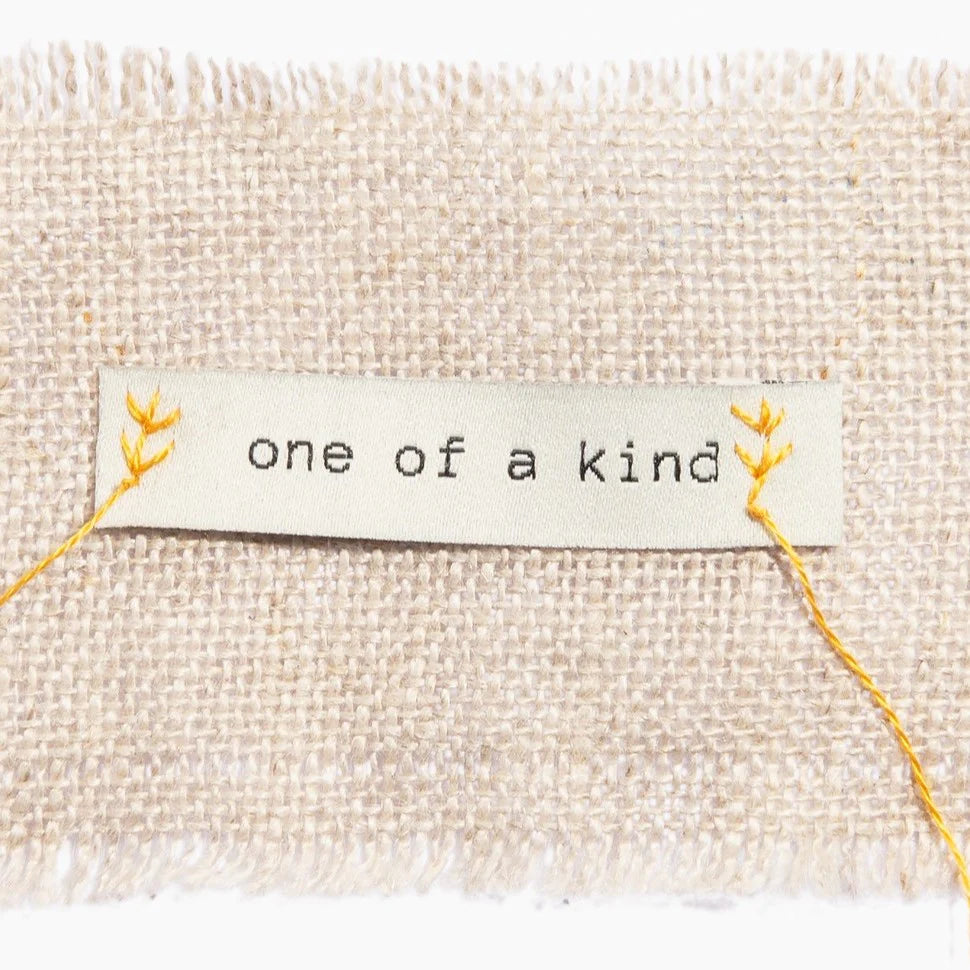 "One of a Kind" Woven Labels 6 Pack Kylie and the Machine