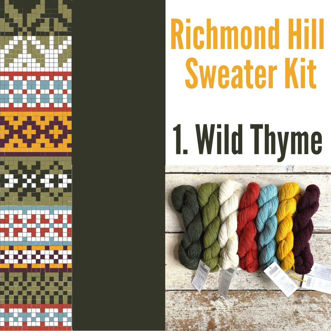 Richmond Hill Sweater KAL tribeyarns