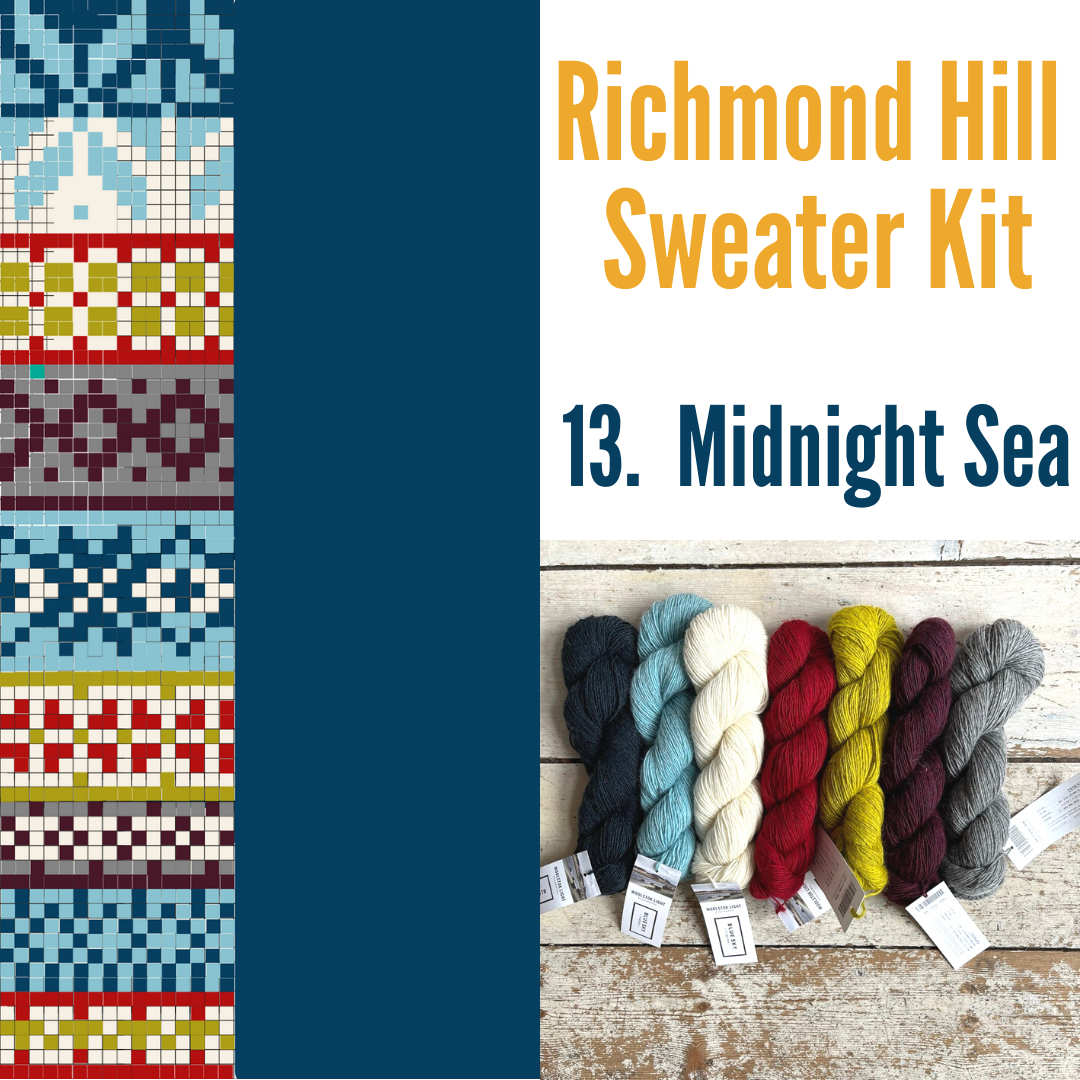 Richmond Hill Sweater KAL tribeyarns