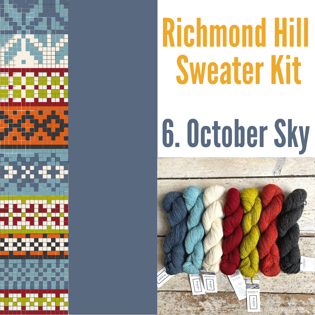 Richmond Hill Sweater KAL tribeyarns