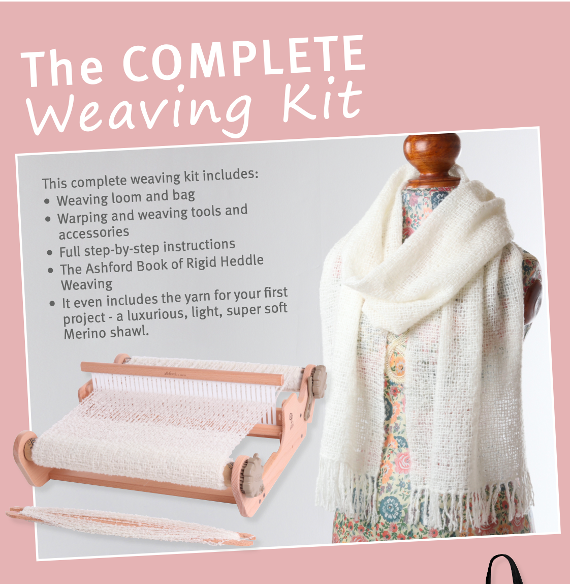 Ashford Complete Weaving Kit Ashford