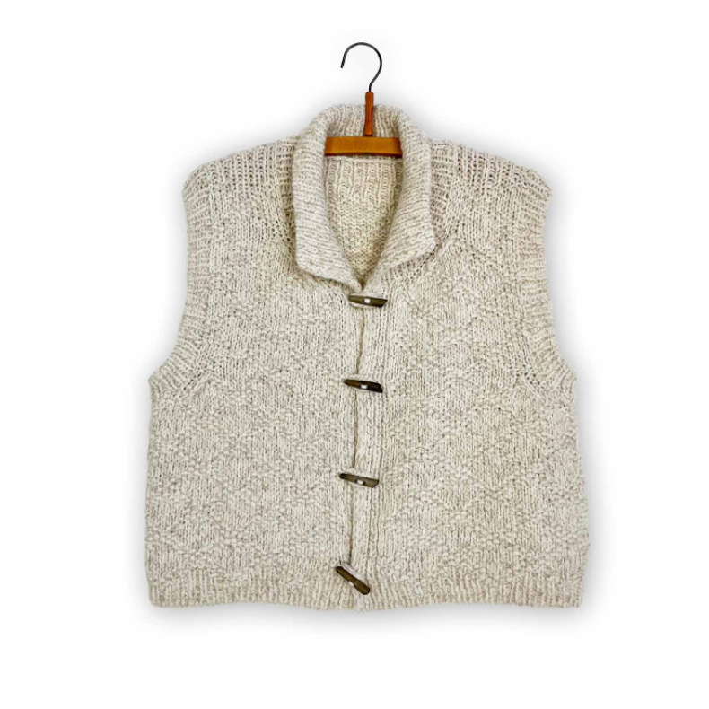 Texture Vest Pattern by Helga Isager Isager