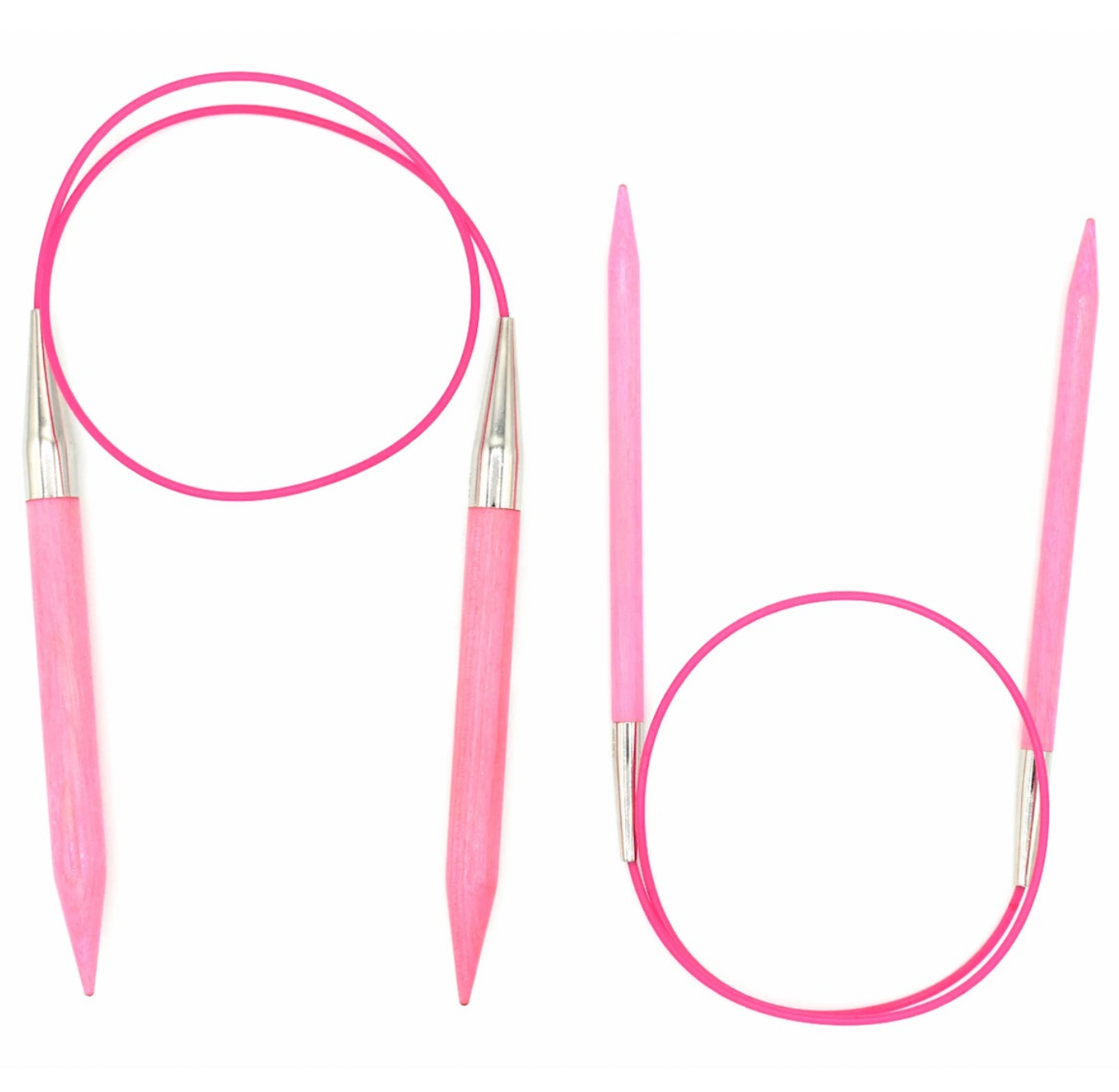 80cm (32") LYKKE BLUSH Fixed Circular Needles LYKKE