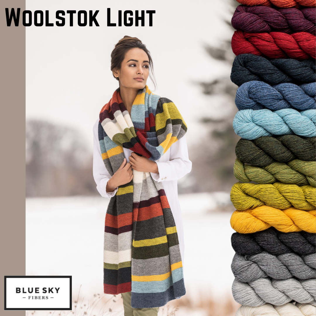 Woolstok Light Blue Sky Fibers