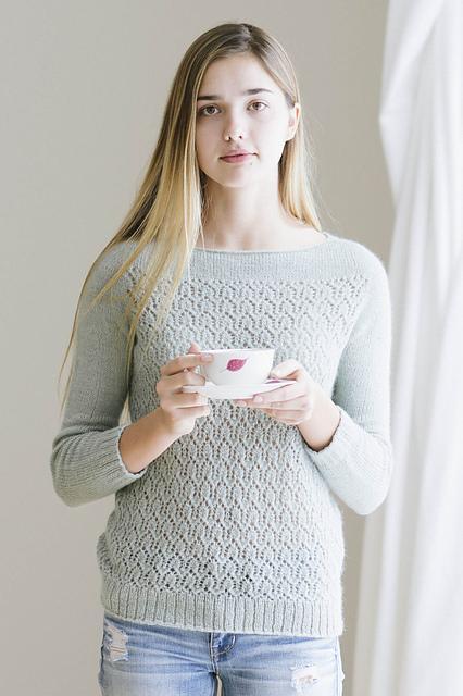 April Sweater Pattern Quince &amp; Co.