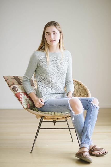 April Sweater Pattern Quince & Co.