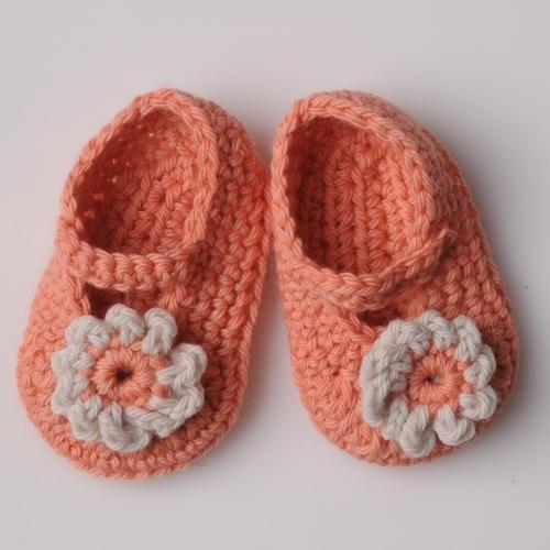 Baby Booties CROCHET Pattern Mrs Moon