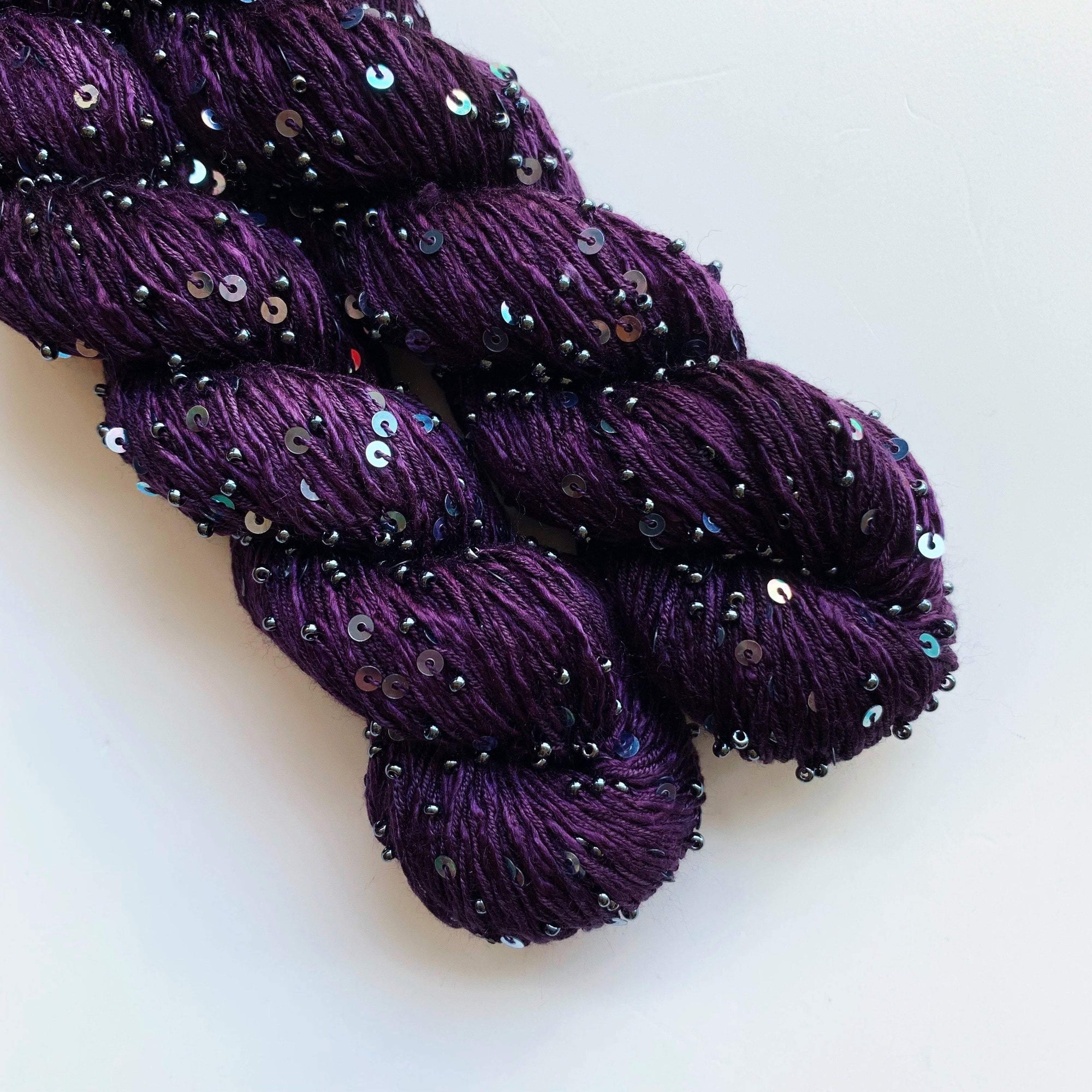 Beaded Silk and Sequins Light Artyarns