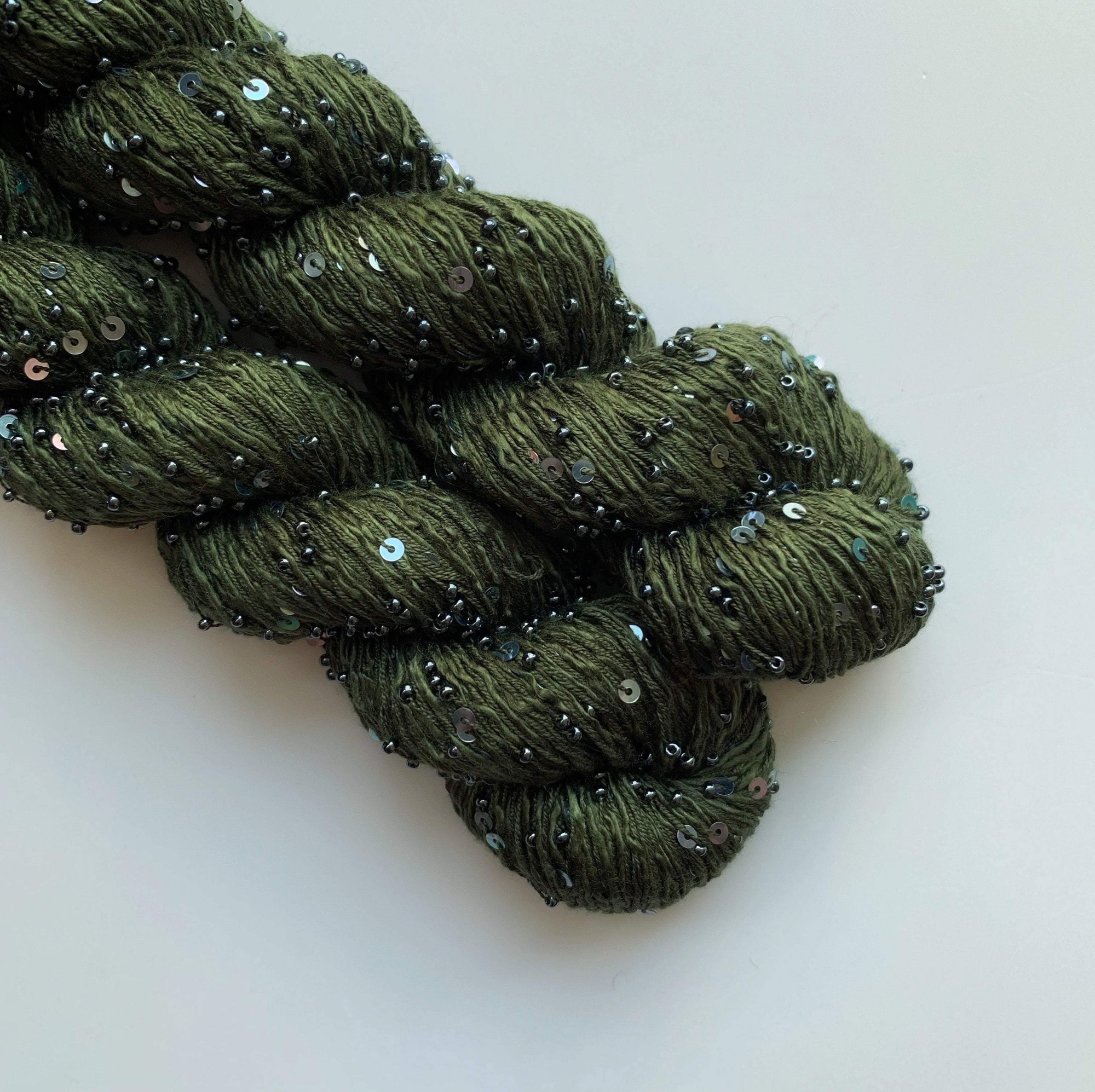 Beaded Silk and Sequins Light Artyarns