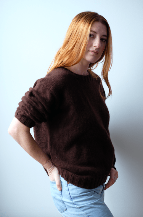 Bedford Basic Pullover Pattern by Clinton Hill Cashmere Clinton Hill Cashmere