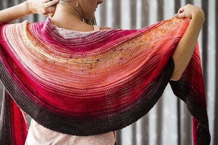 Blurre Crochet Shawl Pattern tribeyarns