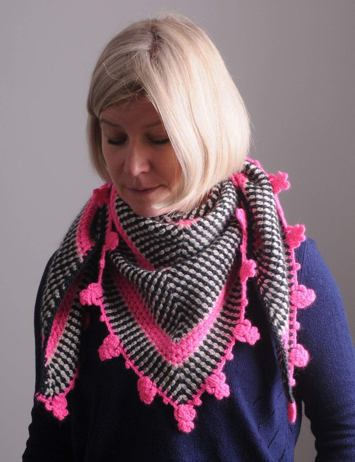 Brighton Rock Shawl Kit Mrs Moon