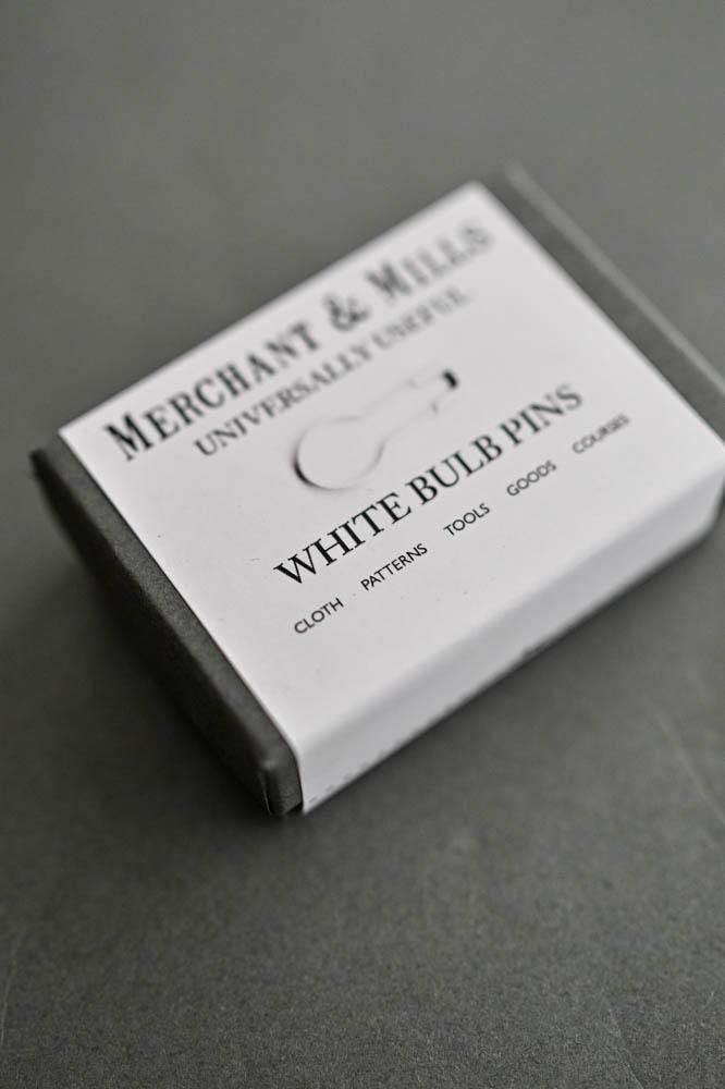 Bulb Pins - White Merchant &amp; Mills