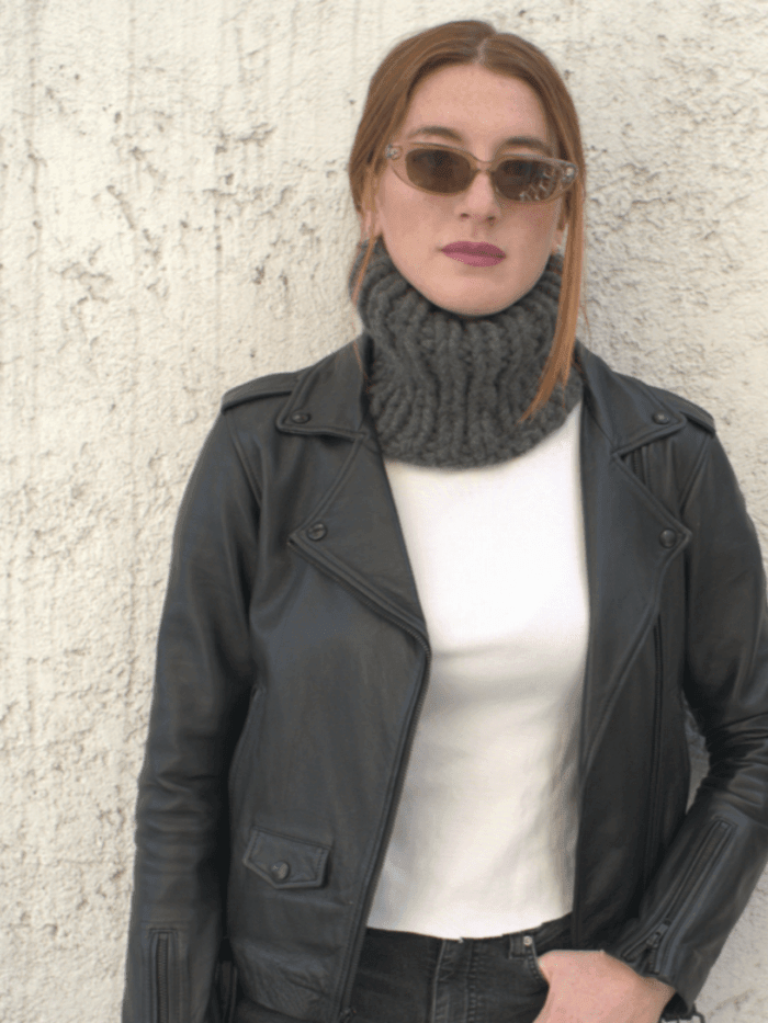 Bulky Sophia Cowl Pattern by Clinton Hill Cashmere Clinton Hill Cashmere