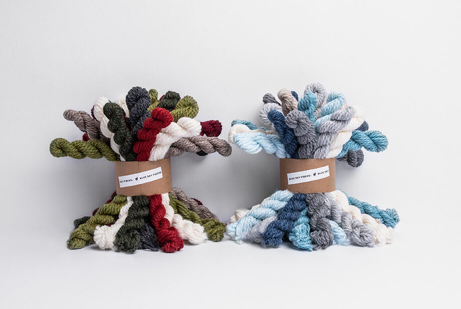 Woolstok Holiday Cheer Bundle Kits Blue Sky Fibers