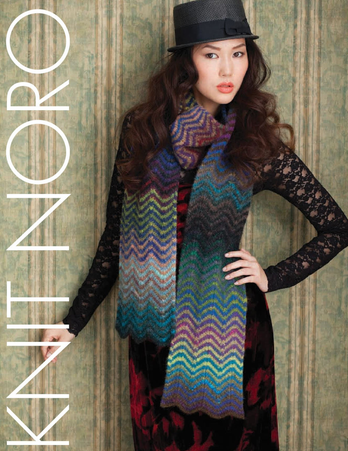 Chevron Scarf Pattern by Noro Noro