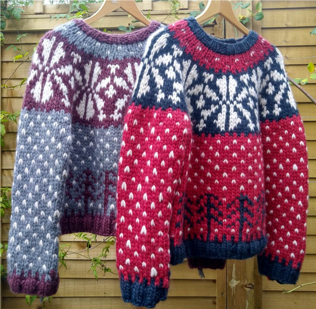 Christmas Jumper Pattern Mrs Moon