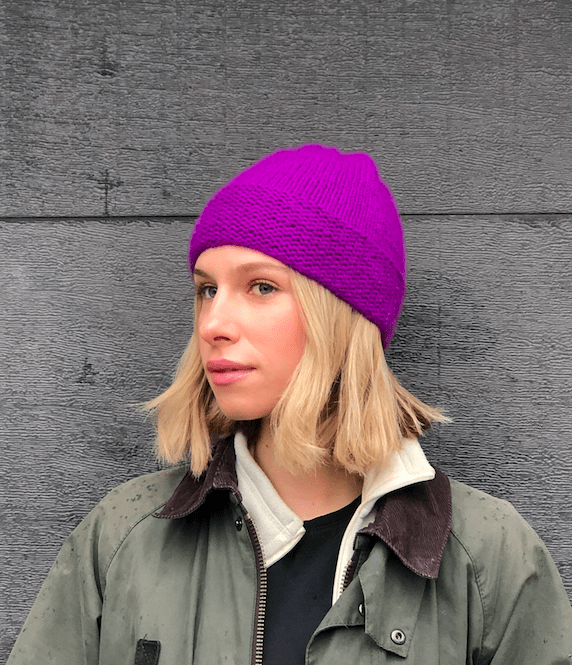 City Cap Hat Pattern by Clinton Hill Cashmere Clinton Hill Cashmere