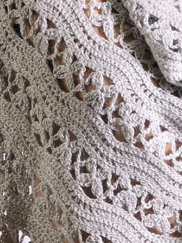 Daisy Wrap Crochet Pattern Blue Sky Fibers