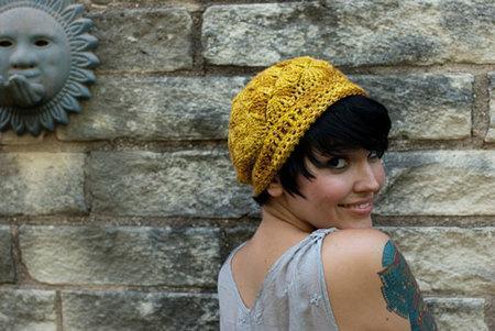 Dawn of the Daylily Crochet Hat Pattern tribeyarns