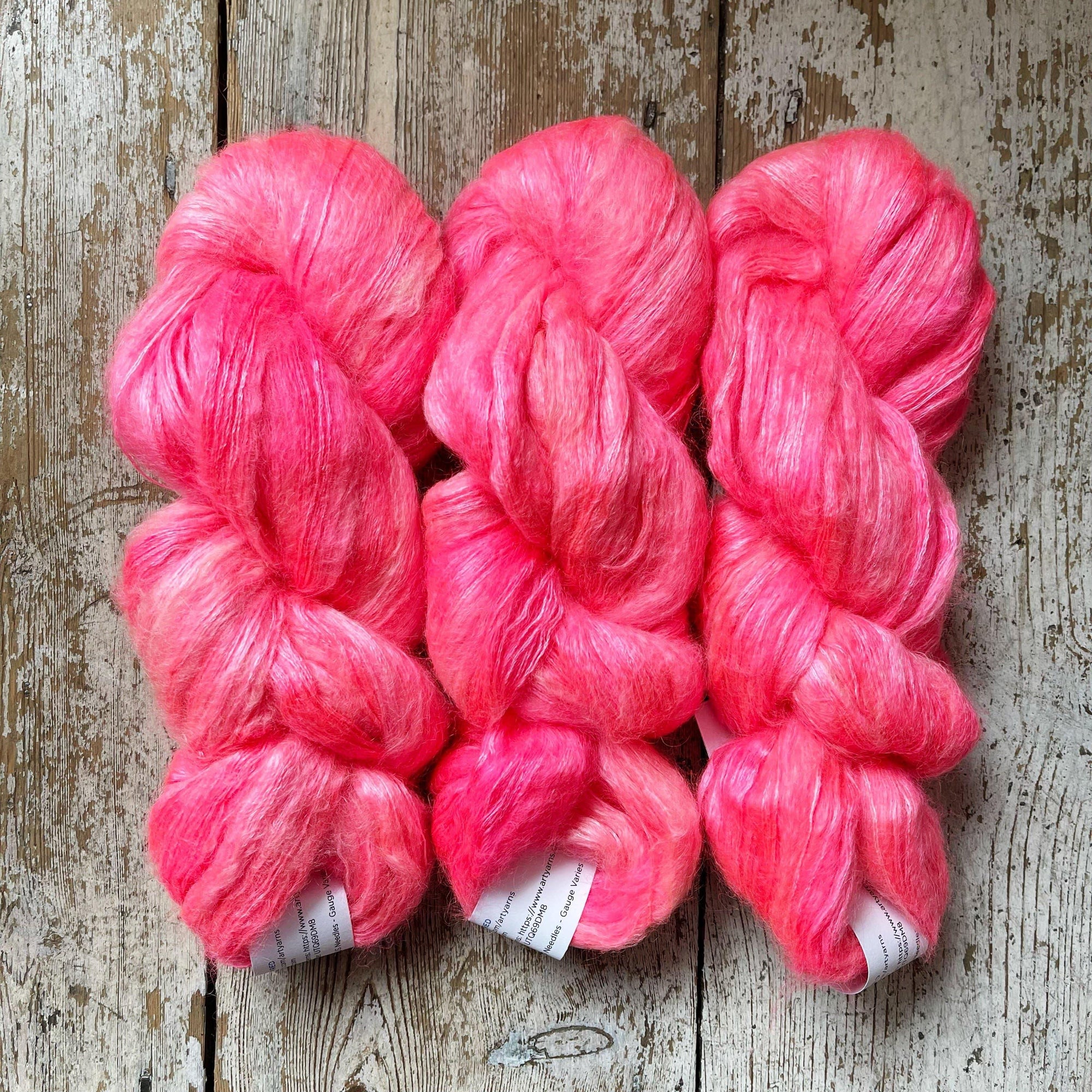 Double Mohair Ombré yarn Artyarns