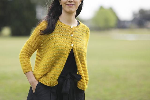 Elton Cardigan Pattern by Joji Locatelli tribeyarns