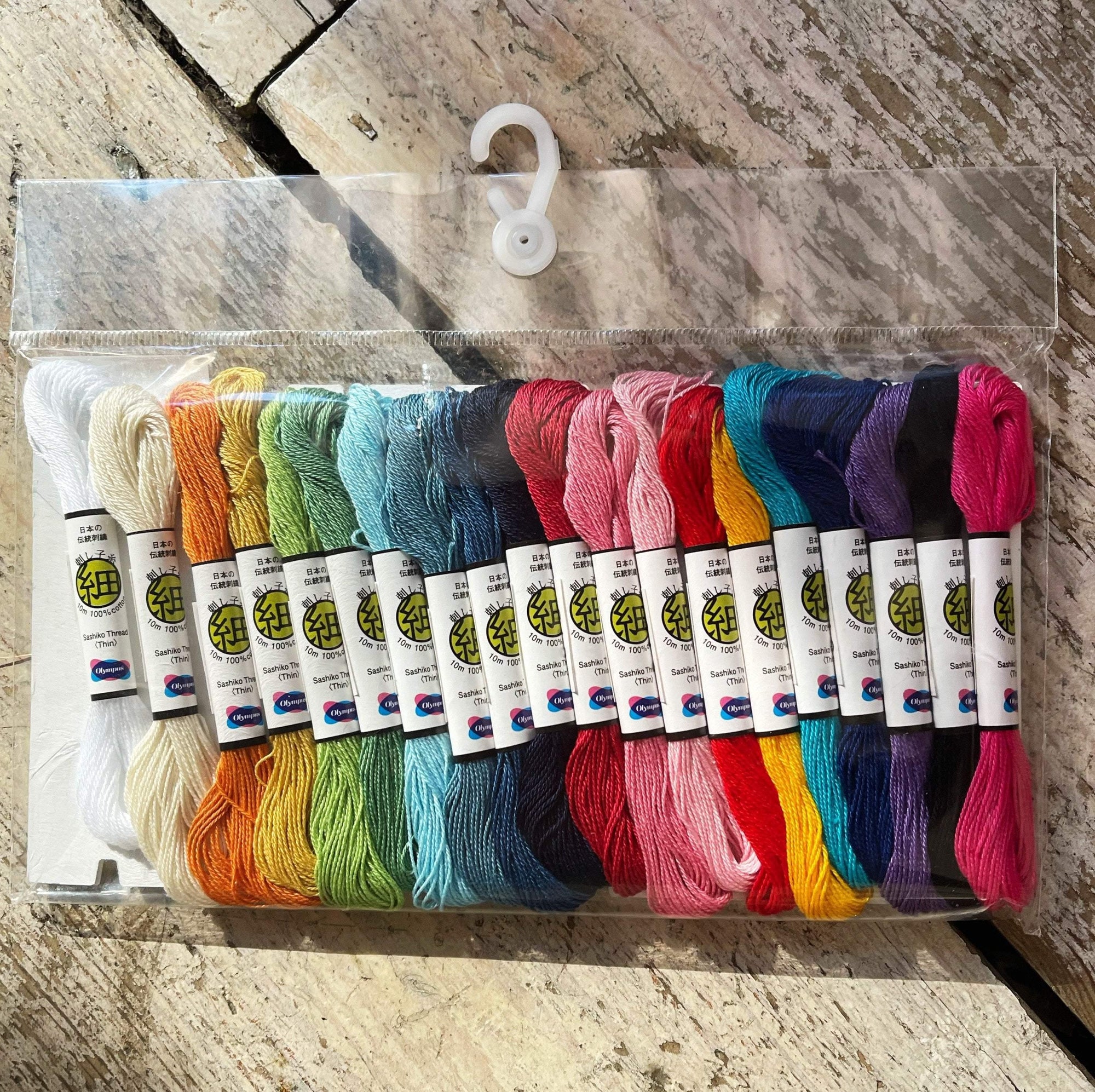 Fine Sashiko Threads Mini Collection Pack Olympus