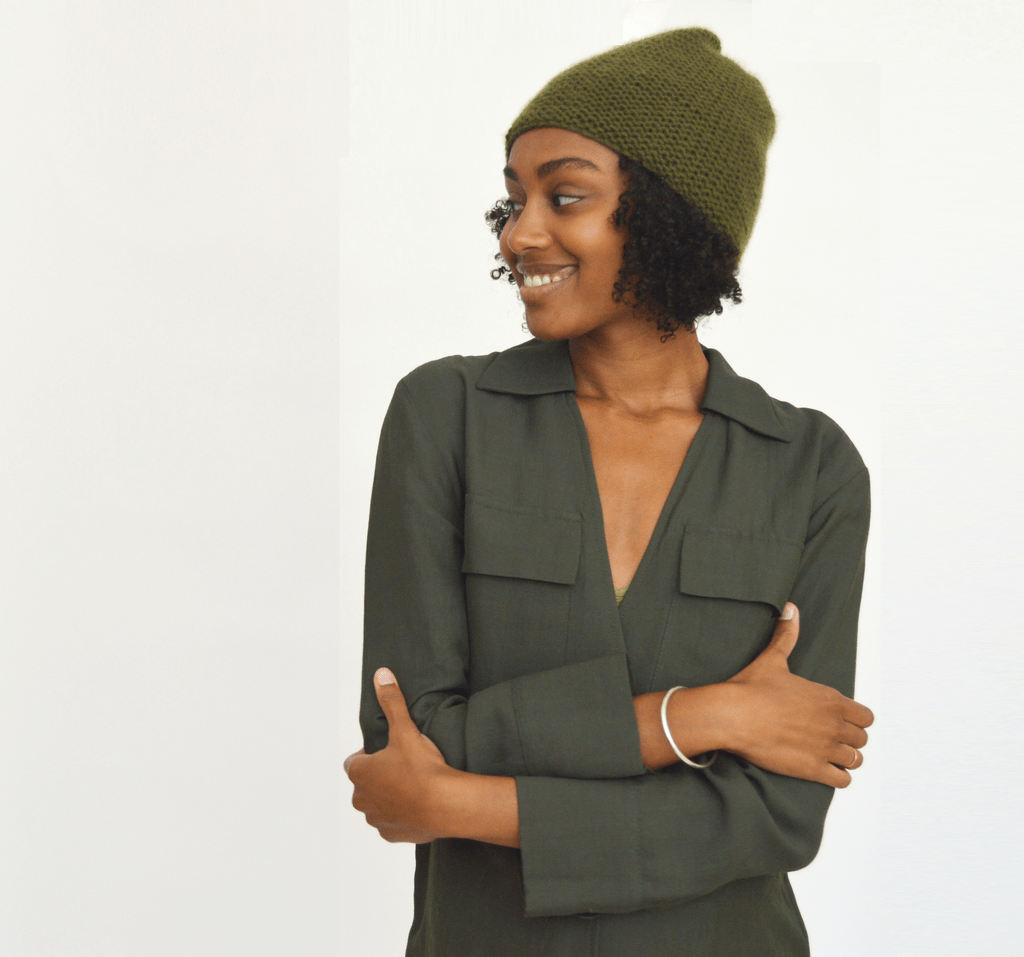 Fort Greene Hat Pattern by Clinton Hill Cashmere Clinton Hill Cashmere