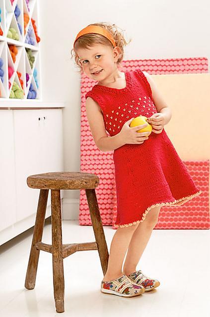 Girl&#39;s Sundress Pattern Blue Sky Fibers