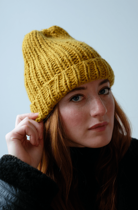 Gold Street Hat Pattern by Clinton Hill Cashmere Clinton Hill Cashmere