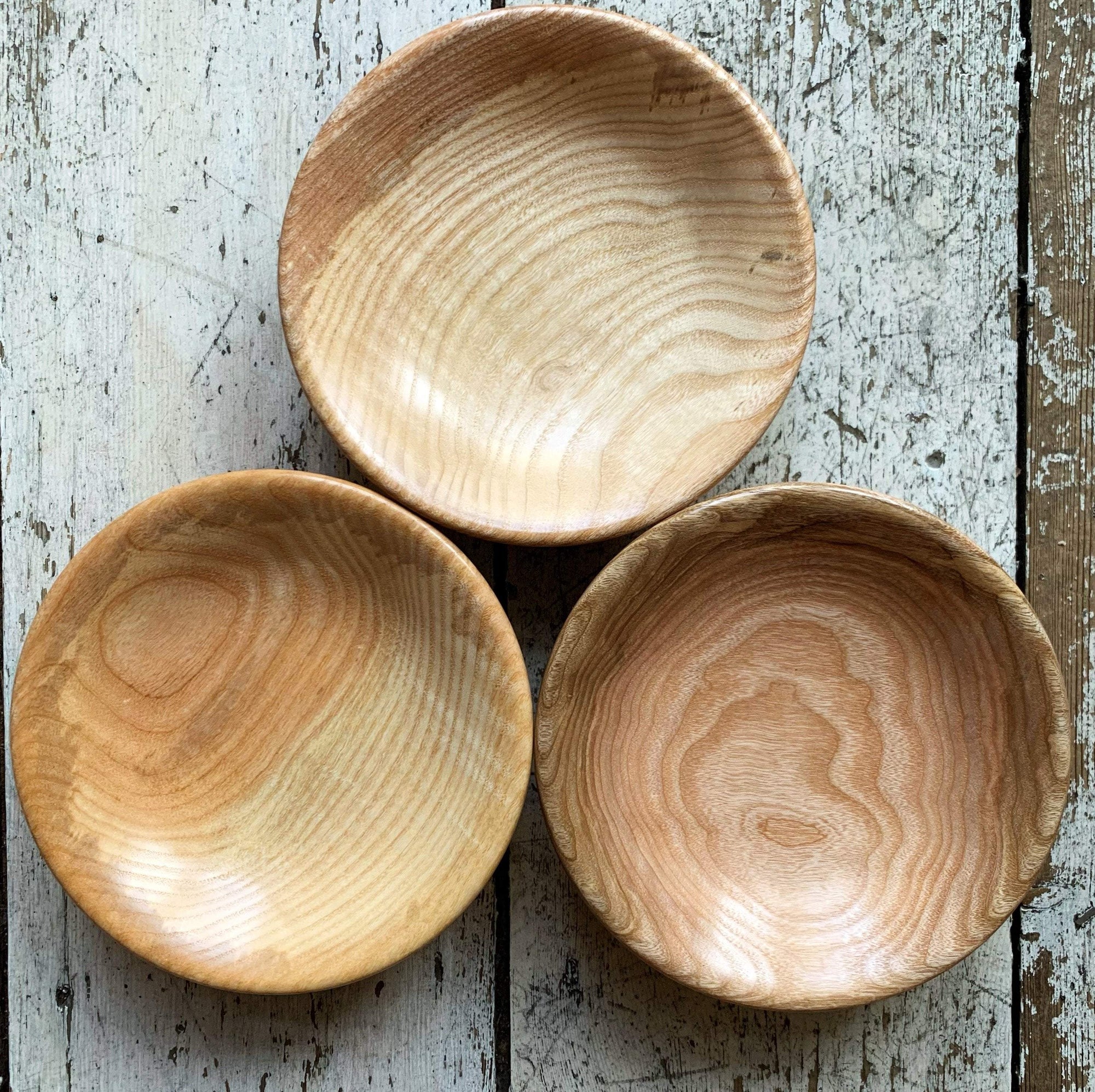 Hand-Turned Wooden Magnetic Bowl - Ash tribeyarns