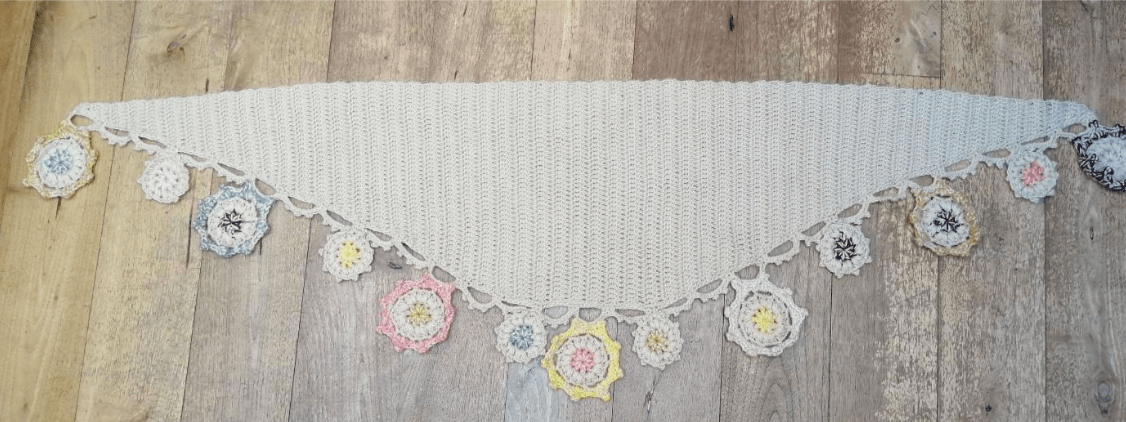 Harvest Shawl CROCHET Pattern Mrs Moon