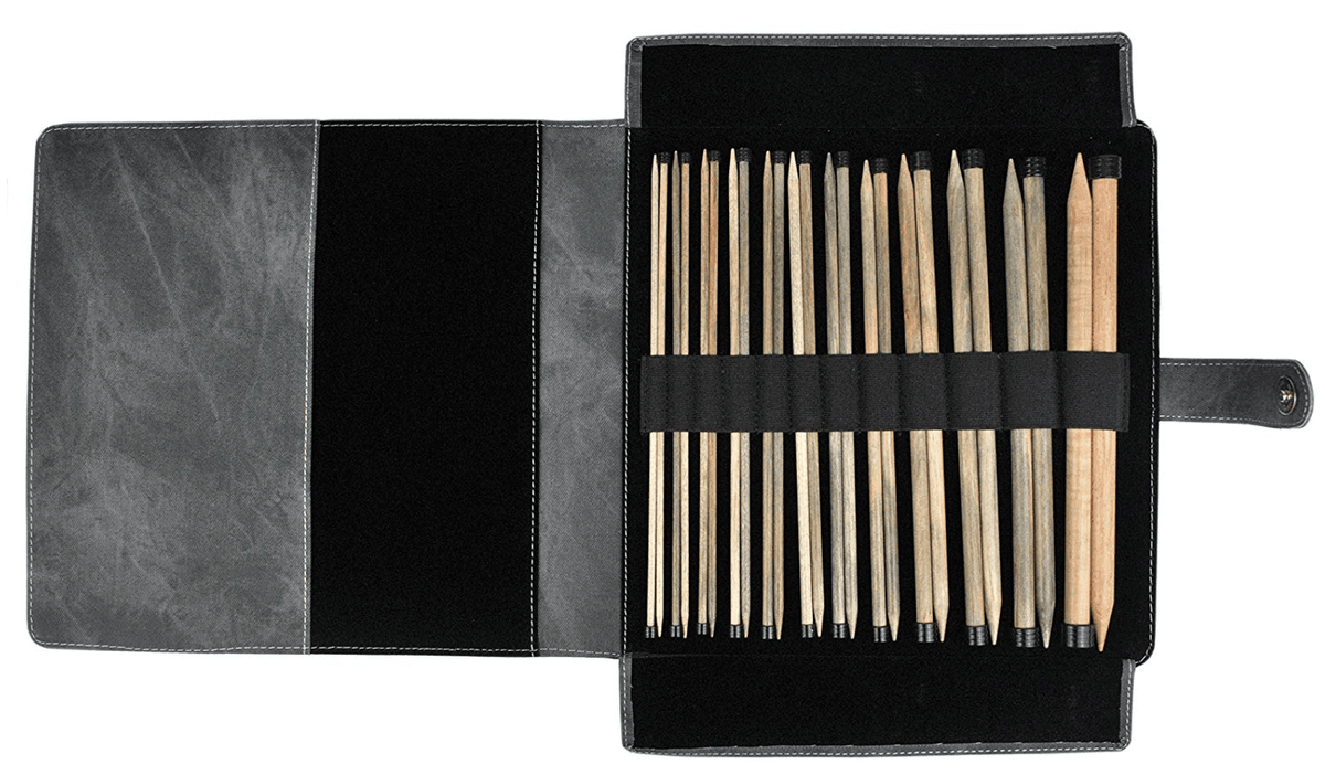 LYKKE Driftwood 10&quot; Straight Needle Set - Grey LYKKE