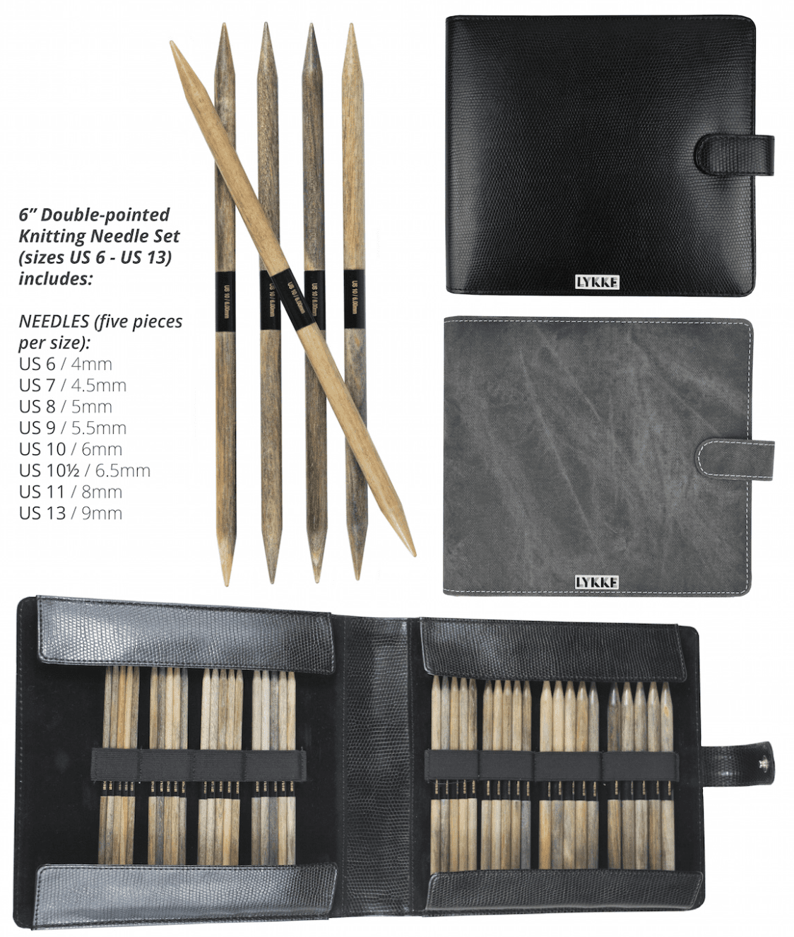 LYKKE Driftwood 6&quot; DPN Set - Large LYKKE