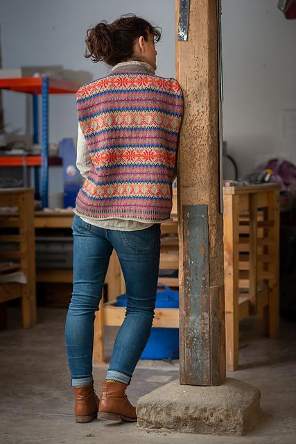 Lyra Fair Isle Slipover Pattern Di Gilpin