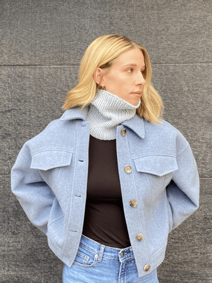 Mini Sophia Cowl Pattern by Clinton Hill Cashmere Clinton Hill Cashmere