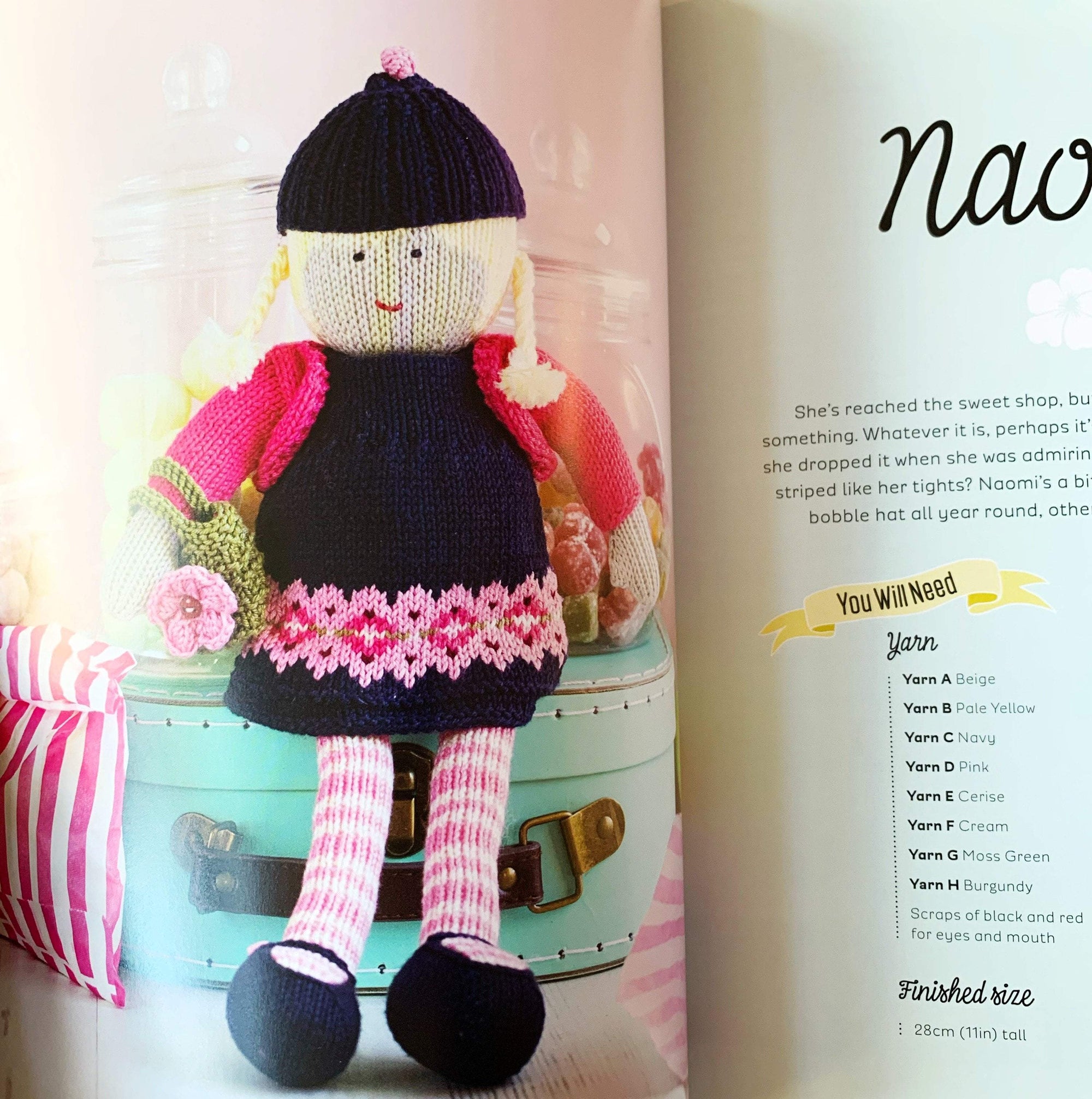 My Knitted Doll by Louise Crowther tribeyarns