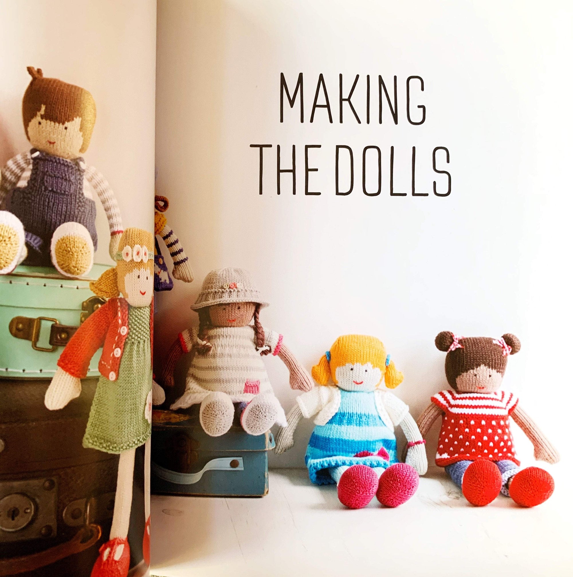 My Knitted Doll by Louise Crowther tribeyarns