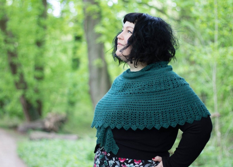 Nerida Shawl CROCHET Pattern Anna Nikipirowicz