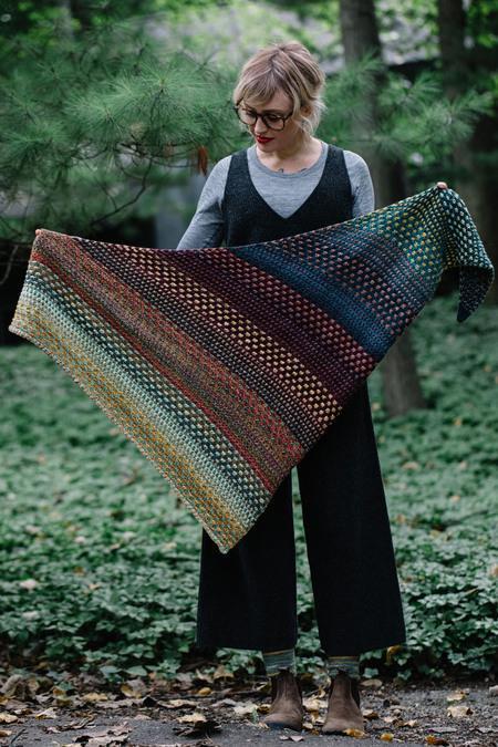 Nightshift Shawl Pattern tribeyarns