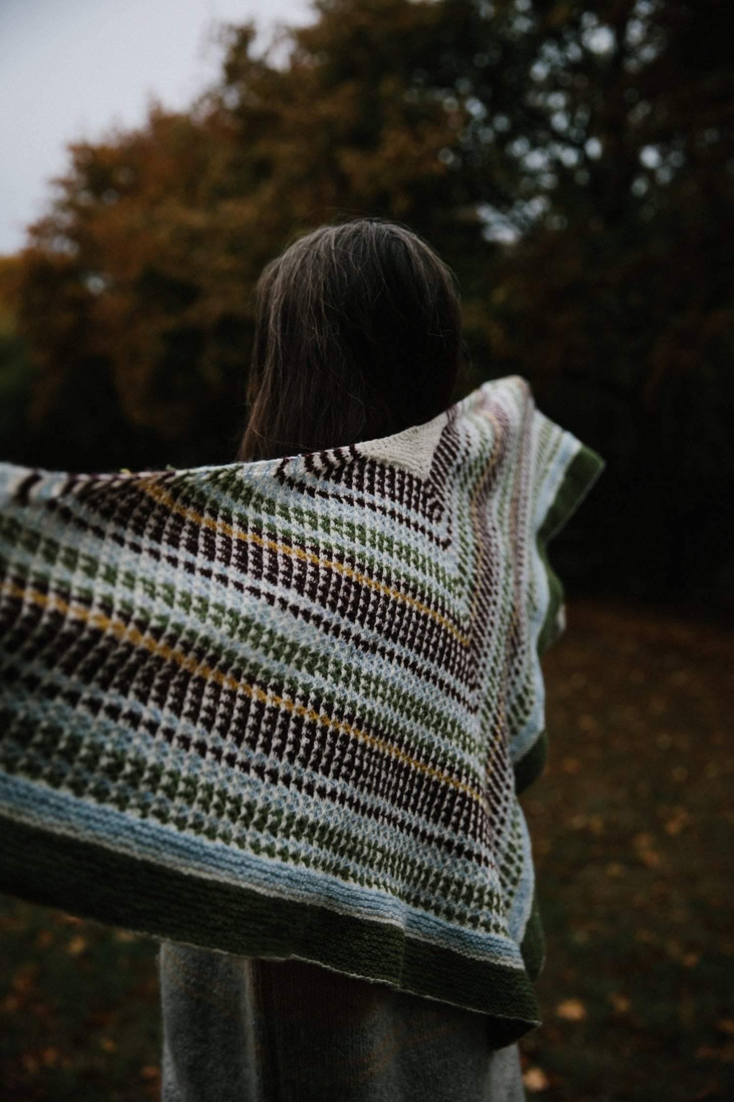 No.30 Shawl Pattern Biches & Bûches