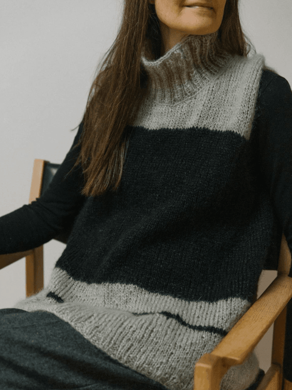 No.70 Sweater Pattern for Le Gros Silk & Mohair | Tribe Yarns