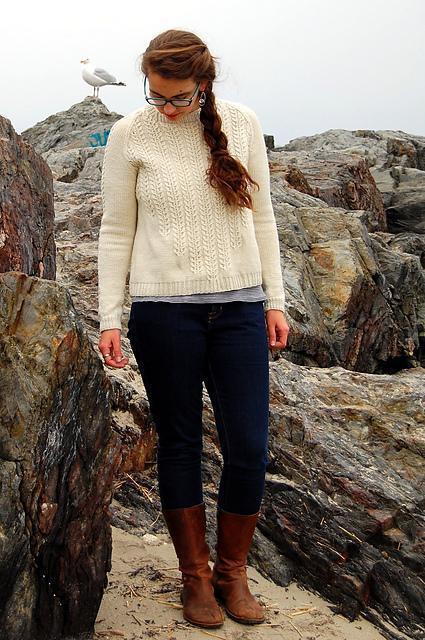 Oranmore Sweater Pattern tribeyarns