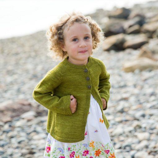 Periwinkle Cardigan Pattern Swans Island