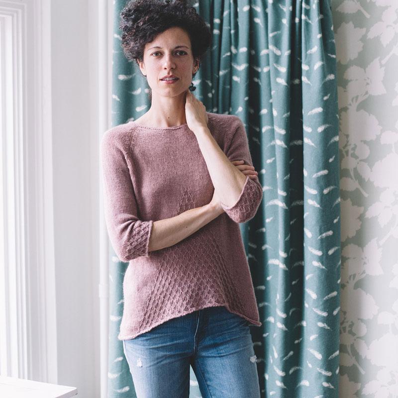 Poe Sweater Pattern Quince & Co.