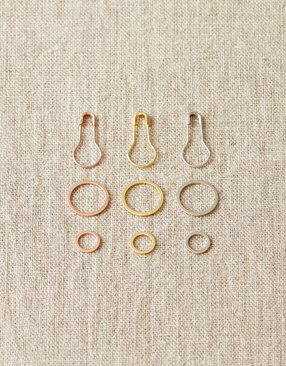 Precious Metal Stitch Markers Cocoknits