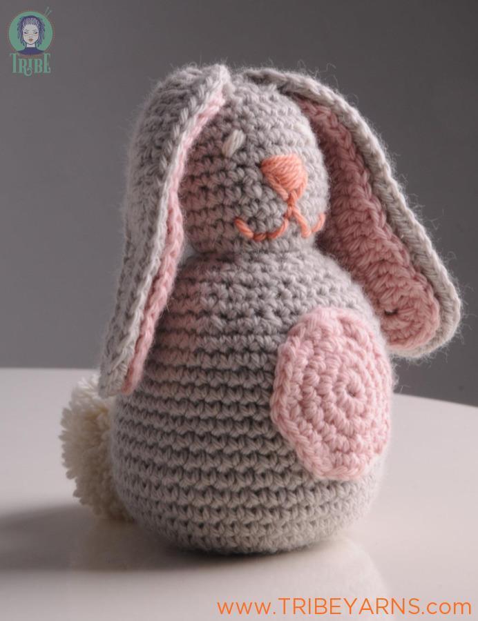 Pudding Rabbit CROCHET Pattern Mrs Moon